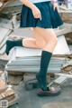 Coser@蠢沫沫 (chunmomo) Vol.035: 天台JK (40 photos) P38 No.1c245d